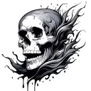 Drizzle tattoo design idea