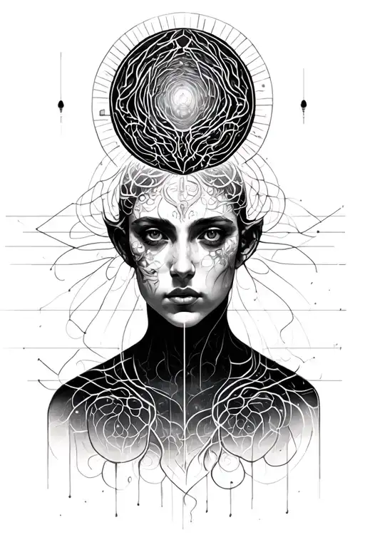 self-knowledge. expansion of consciousness / perception tattoo design idea