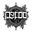 04/12/2001 in Greek script with picture tattoo design idea