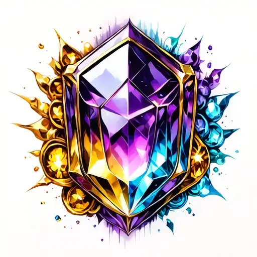 gant de thanos infinity stones tattoo design idea