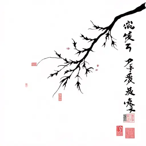 Japanese culture tattoo design idea