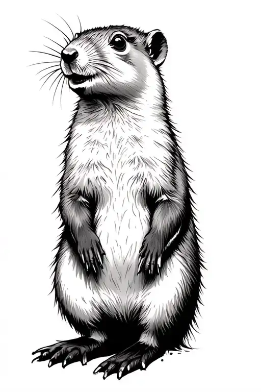 Harry Potter syldering marmot tattoo design idea