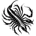 tokyo ghoul centipede tattoo design idea