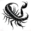 tokyo ghoul centipede tattoo design idea