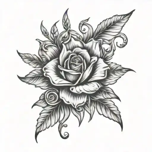 still I rise again tattoo design idea
