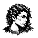 memphis tattoo design idea