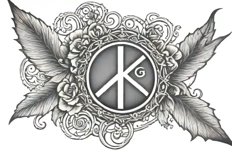 i would like a tattoo to express my love of God and peace. make it no words just a symbol or drawing. something i really tattoo design idea