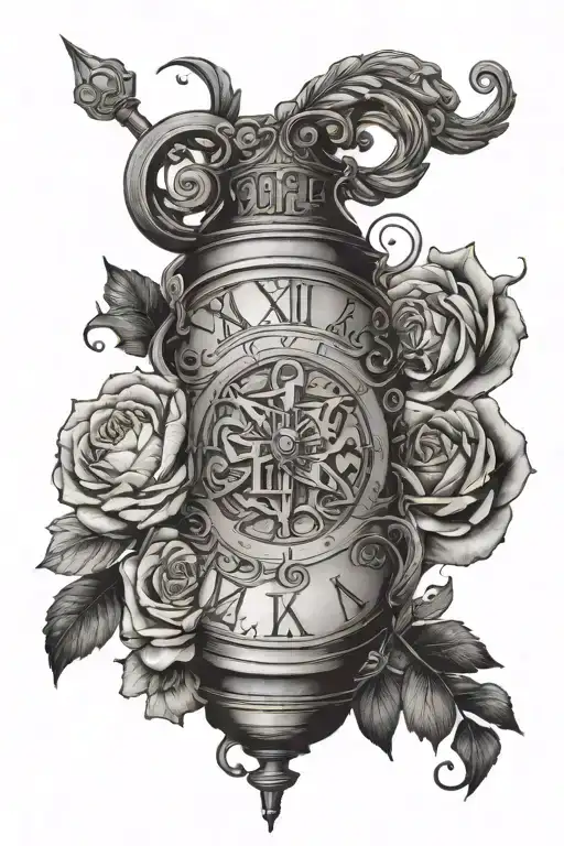 Proverbs 17 1 in Roman numerals forarm half sleeve tattoo design idea
