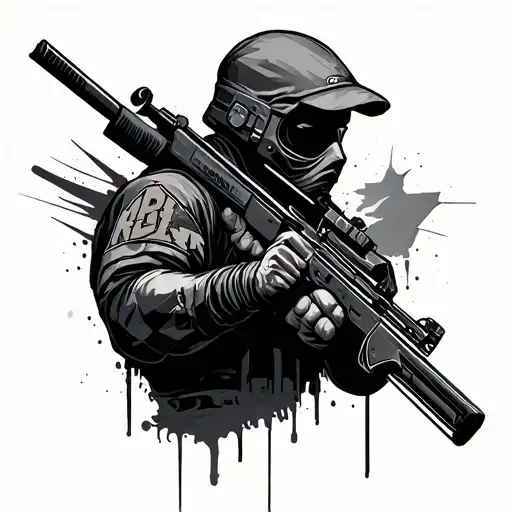 Counter Strike tattoo design idea