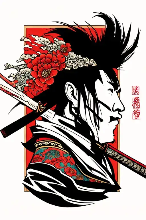 miyamoto musashi tattoo design idea