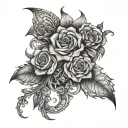 I Breed Blue tattoo design idea