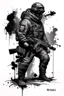 metro 2033 tattoo design idea