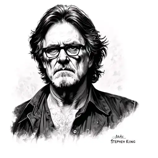 Stephen King tattoo design idea