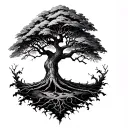 Poison Tree tattoo design idea