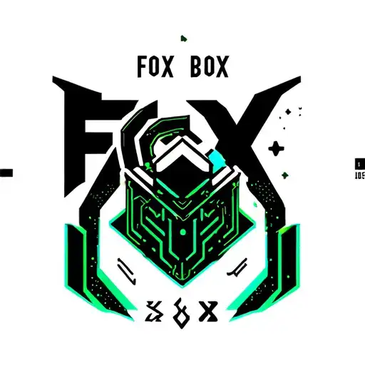 "Fox Box" "Fox Box" product logo for a military satelite battery  tattoo design idea