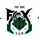 "Fox Box" "Fox Box" product logo for a military satelite battery  tattoo design idea