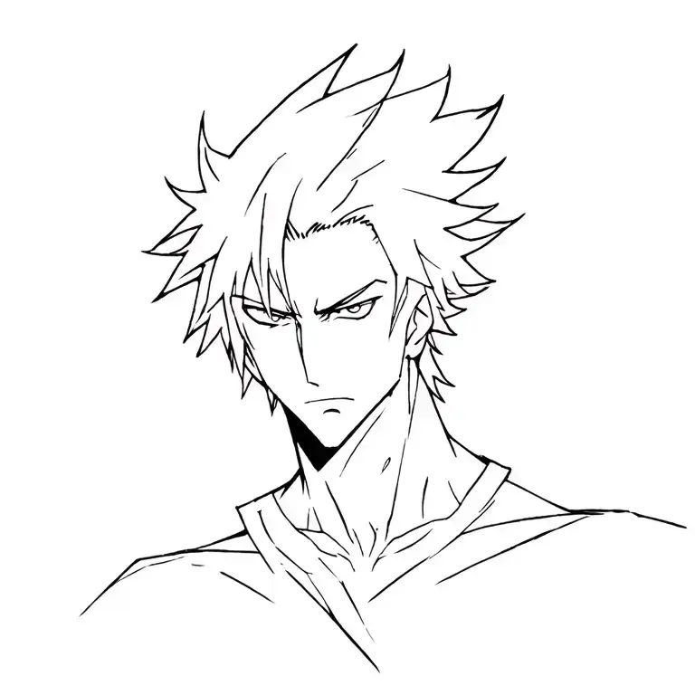 Bleach Grimmjow Six tattoo design idea