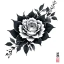 Korean tattoo design idea