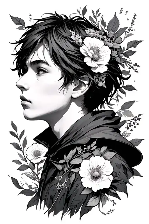 Porter Robinson nurture art tattoo design idea