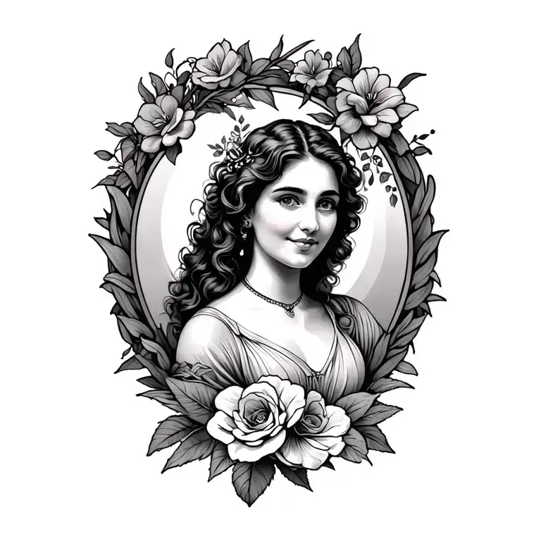 Memorial Mom tattoo design idea