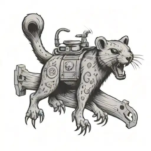 Trust, fuck around and find out, candian redneck, the weasel nickname, mechanic, jack of all trades tattoo design idea