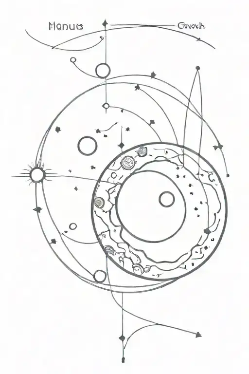 I love you to the moon and back, around the moon and into the solar system, to Uranus and all the way to Pluto.No words  tattoo design idea