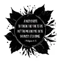 Philippians 4 13 tattoo design idea