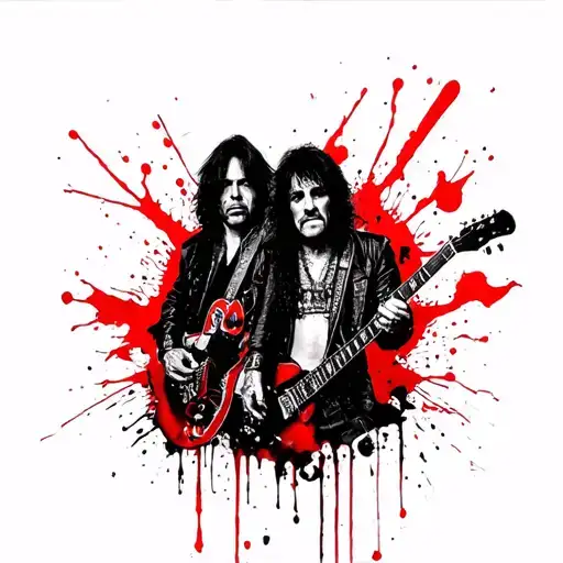 embrace the memory of legend ozzy osbourne,with characters from his songs like crazy train,fairies wear boots etc  tattoo design idea