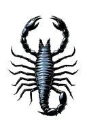 scorpion tattoo design idea