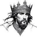 king Baldwin IV tattoo design idea