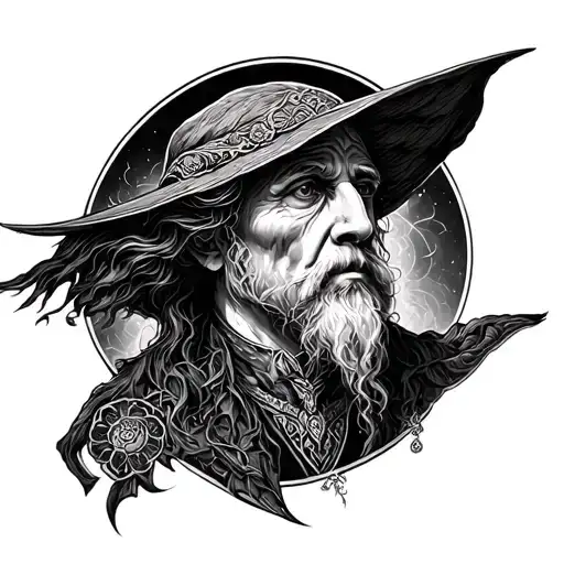 Tolkien tattoo design idea