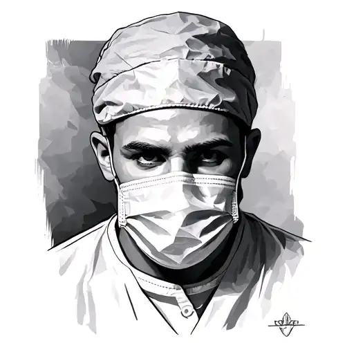 Surgeon tattoo design idea