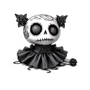 Voodoo doll tattoo design idea