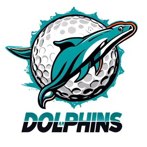 miami dolphins, golf ball, EA tattoo design idea