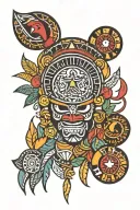 Ghana inspired tattoo tattoo design idea