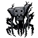 Minecraft Flaming Enderman tattoo design idea