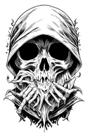 Grim Reaper tattoo design idea