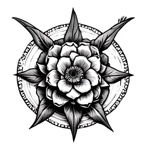 Anagram tattoo design idea