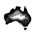 Australia themed  tattoo design idea