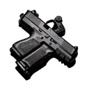 Glock 19 tattoo design idea