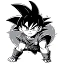 goku kid tattoo design idea