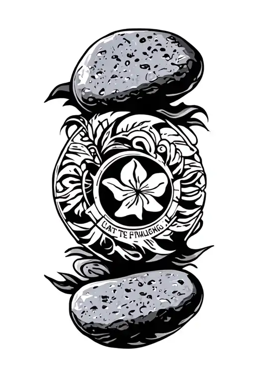 Guam Tribal forearm sleeve. Include latte stones and the guam seal tattoo design idea