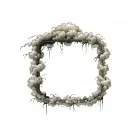 Coverup Clouds and Smoke tattoo design idea