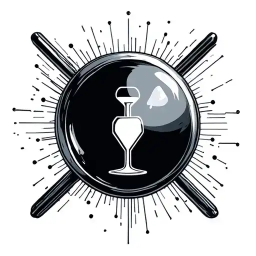 cybersecurity hour glass tattoo design idea