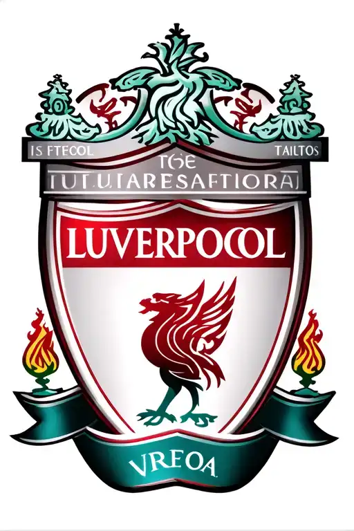 Liverpool FC crest tattoo design idea