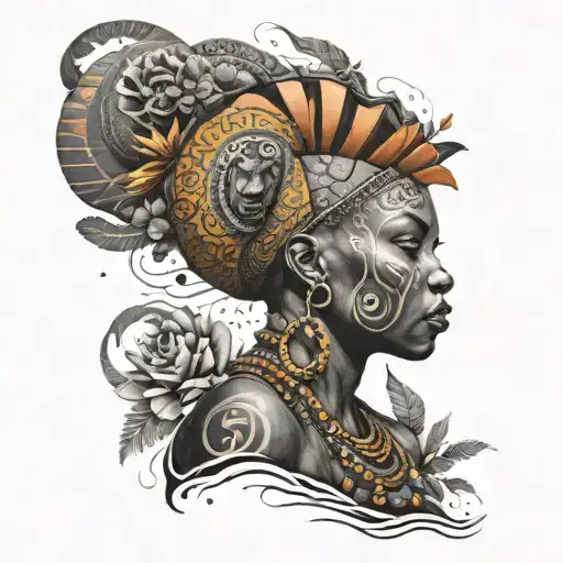 African tattoo tattoo design idea