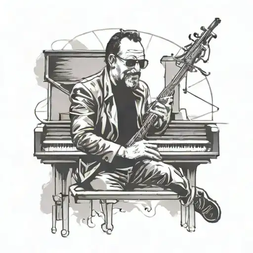 Billy Joel tattoo design idea