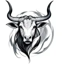 Taurus Pisces tattoo design idea
