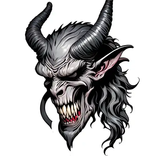 devil tattoo design idea