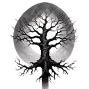 Dead Tree Of Life tattoo design idea